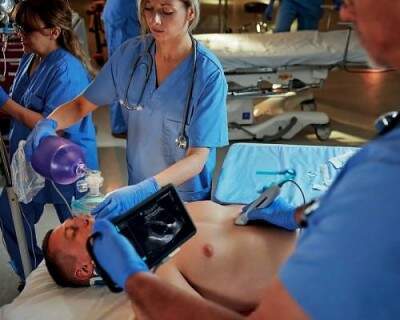 Treinamento em E-FAST ( Extended Focused Assessment with Sonography for Trauma )